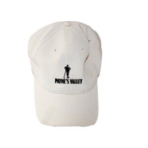 Payne's Valley Ahead Performance Adjustable Golf Hat Beige/Black